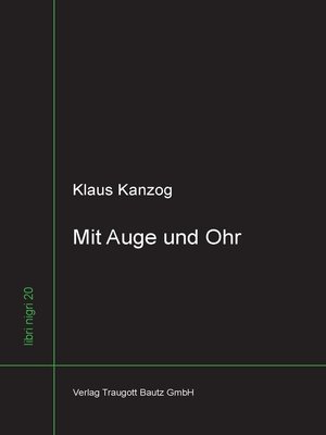 cover image of Mit Auge und Ohr